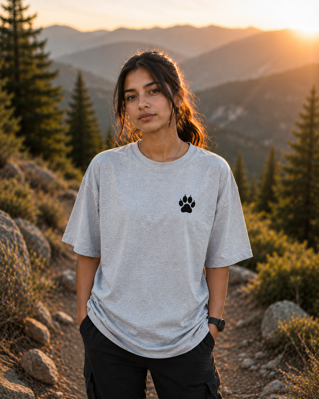 Every Trail Is Better Together | Premium Oversized T-Shirt