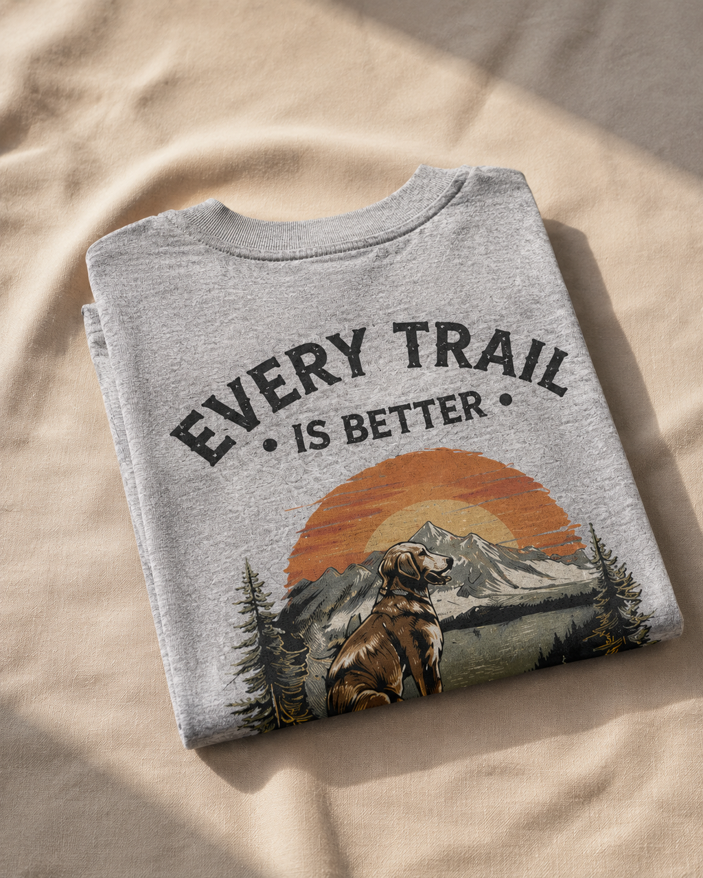 Every Trail Is Better Together | Premium Oversized T-Shirt