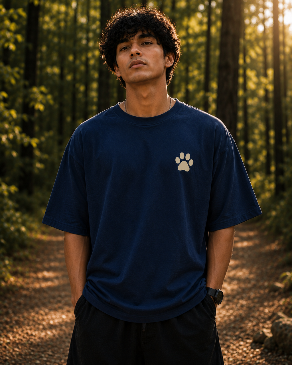 My Peace Has Four Paws | Premium Oversized T-Shirt