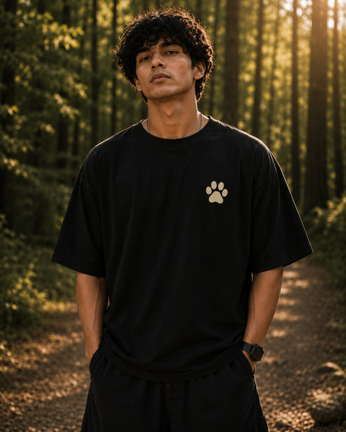 My Peace Has Four Paws | Premium Oversized T-Shirt