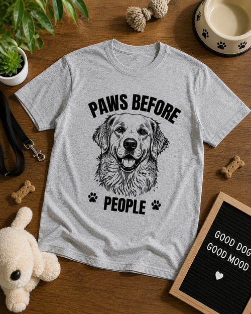 Paws Before People – Oversized Unisex T-Shirt