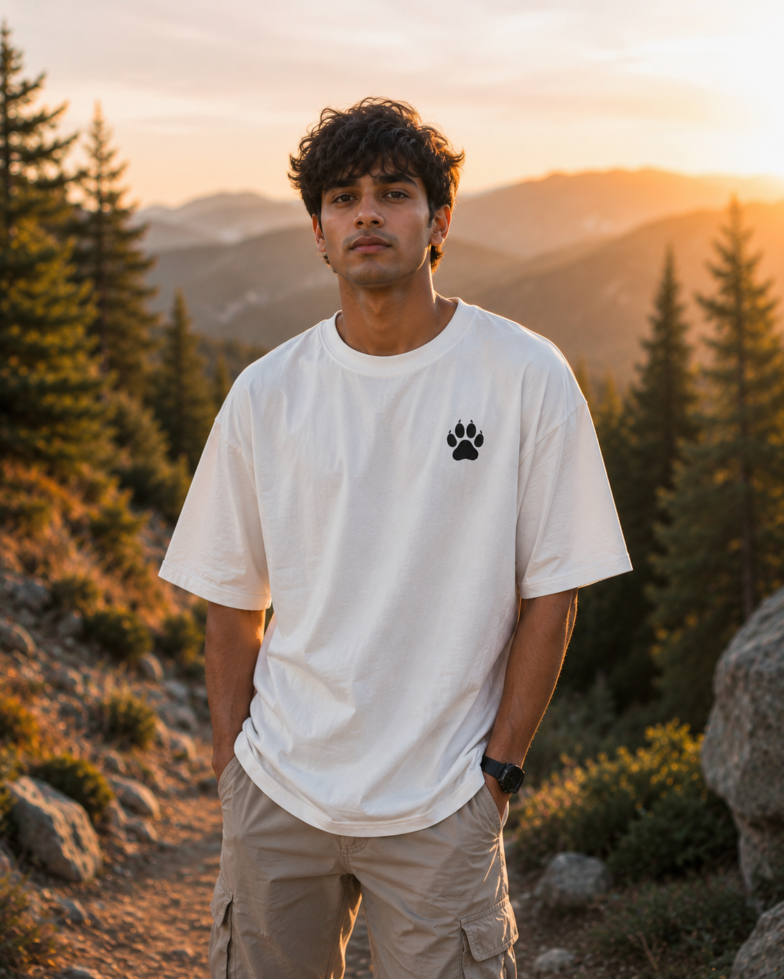 Every Trail Is Better Together | Premium Oversized T-Shirt